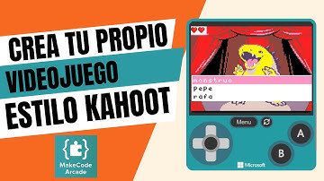 Crea tus propios Juegos tipo KAHOOT con MakeCode Arcade