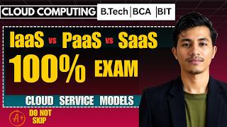 IaaS vs PaaS vs SaaS Explained in Hindi | Cloud Computing