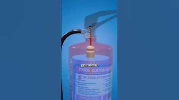 how fire extinguishers work #fyp #shorts #facts #funfacts #science #animation #secret #education