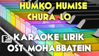 Video thumbnail of "🎵 HUMKO HUMISE CHURA LO OST MOHABBATEIN DANGDUT KOPLO KARAOKE ORGAN TUNGGAL KEYBOARD"