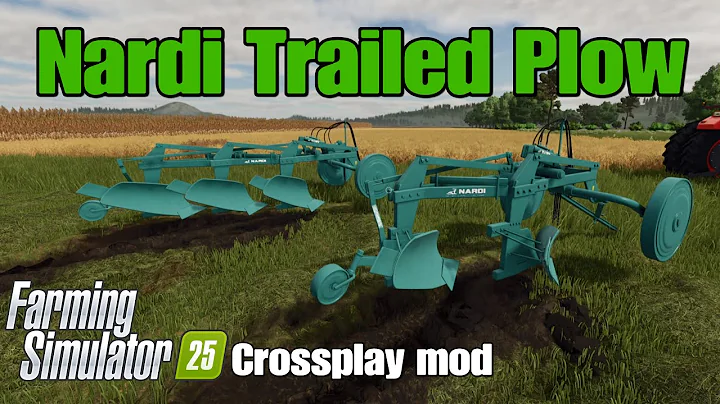 Nardi Trailed Plow / FS25 crossplay mod