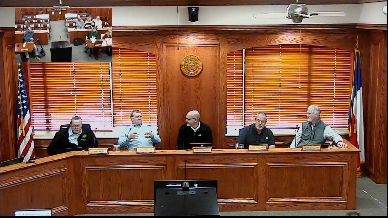 Commissioners Court 3/3/2023 YouTube