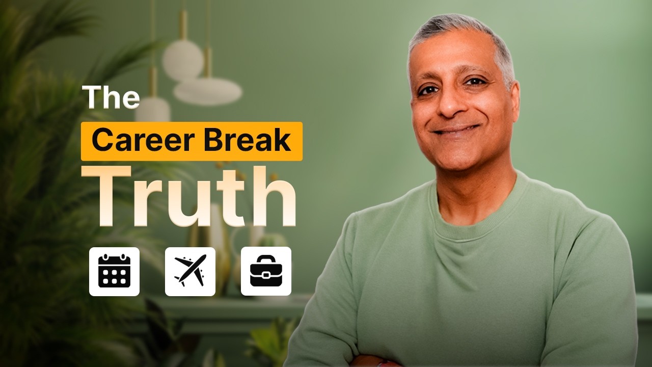 Why Taking a Career Break Might Be the Smartest Move You Ever Make!!