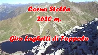 Corno Stella 2620 m. - Giro dei Laghetti - da Foppolo (Bg) -Rif.  Montebello-Lago Moro -Quota 2370 m. - YouTube