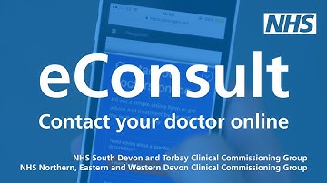 eConsult - Access GP services online in Devon