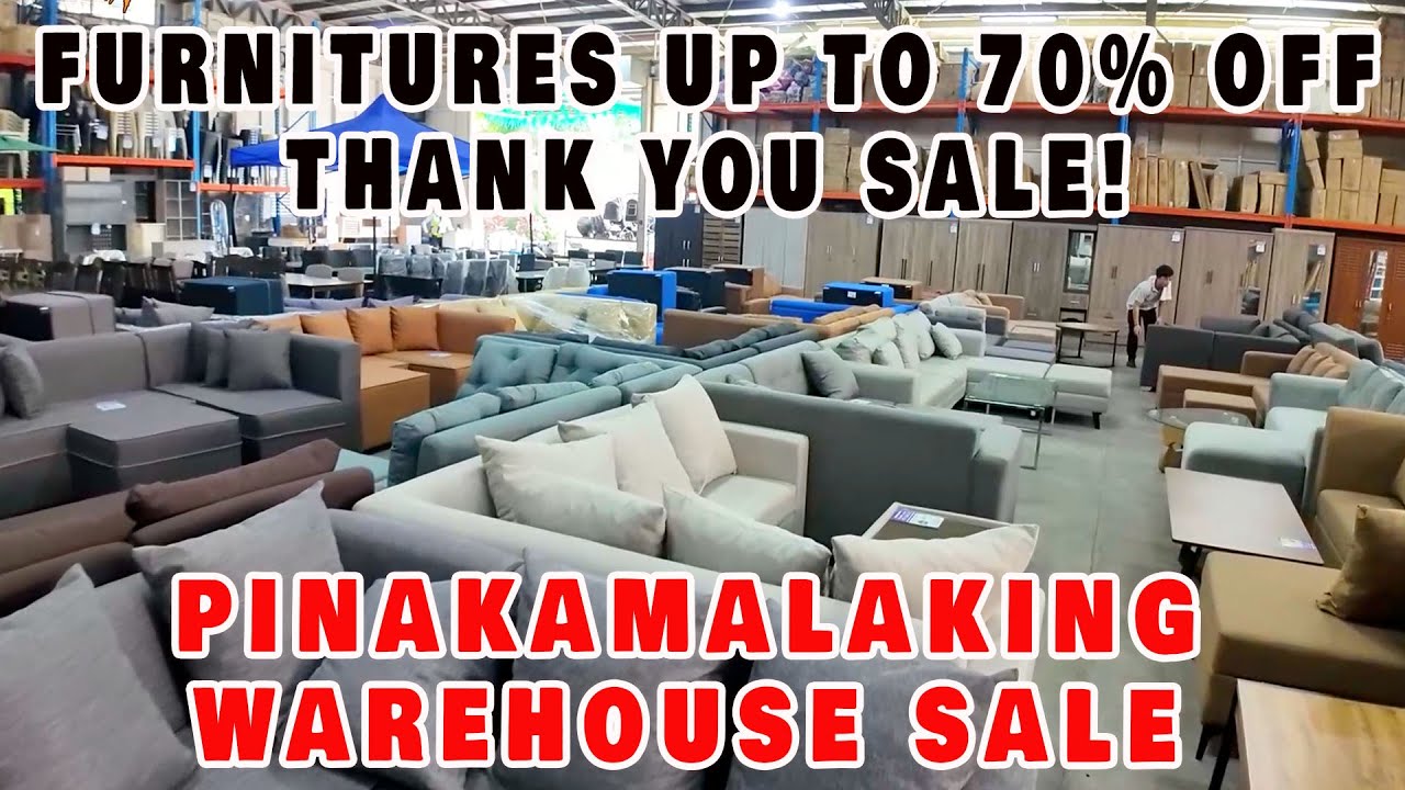 NATAGPUAN KO PINAKAMALAKING WAREHOUSE SALE Quality Furnitures sa Quezon City Up to 70% OFF