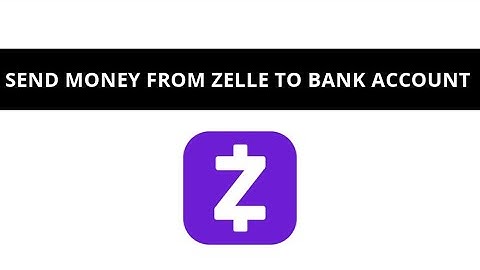 How to transfer zelle money to my bank account