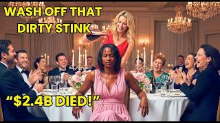 Black CEO Humiliated When Billionaire’s Sister Poured Wine on Her — Minutes Later, $2 4B Died