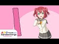 Abcmouses alphabet songs love live edition  the letter i song sung by ruby kurosawa
