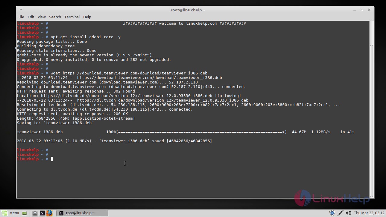 how to install teamviewer on linux mint how to install teamviewer on linux mint