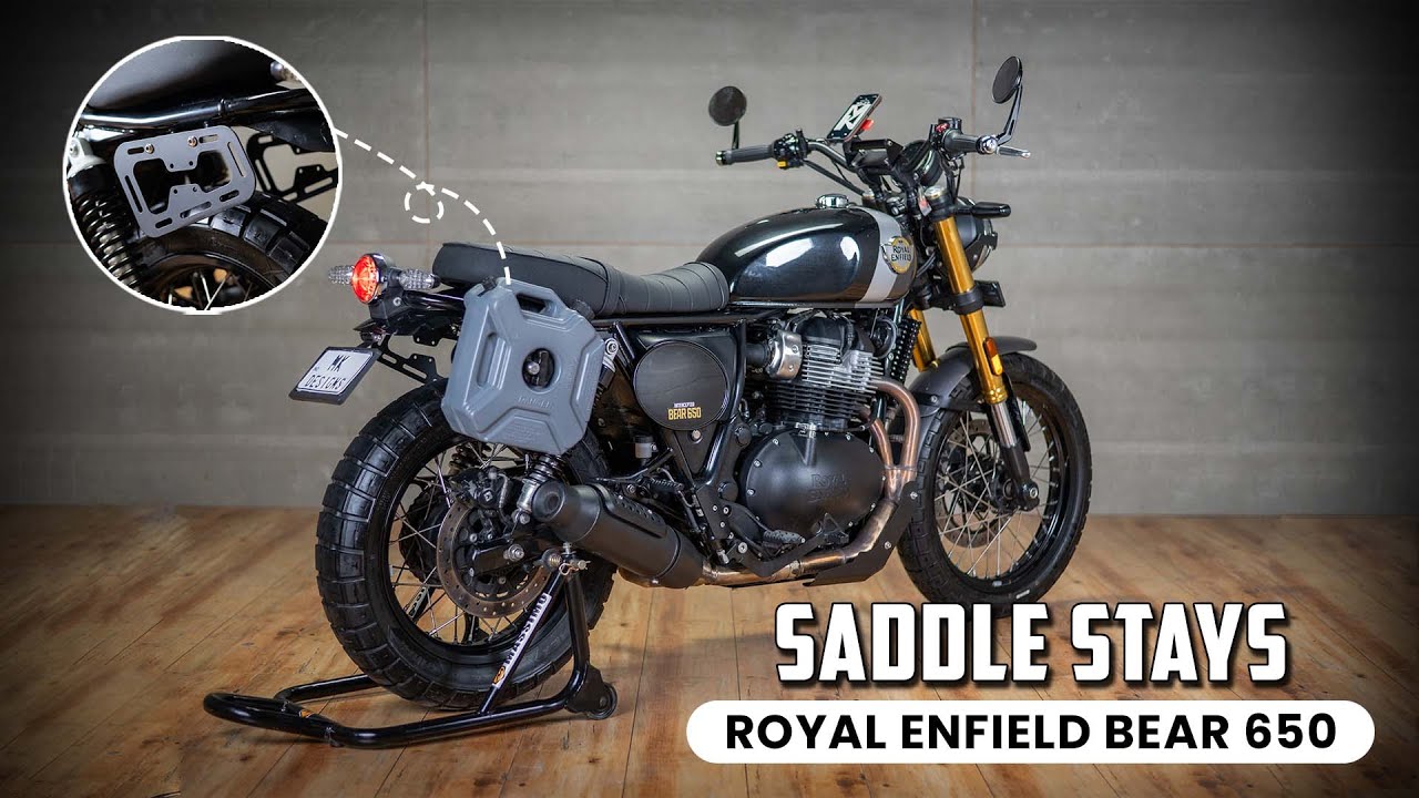 SADDLE STAYS | INTERCEPTOR BEAR 650 | INSTALLATION GUIDE