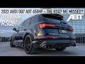 MURDERED OUT! 2022 AUDI SQ7 ABT 650HP - THE RSQ7 WE MISSED? IN DETAIL - FASTER THAN RSQ8!