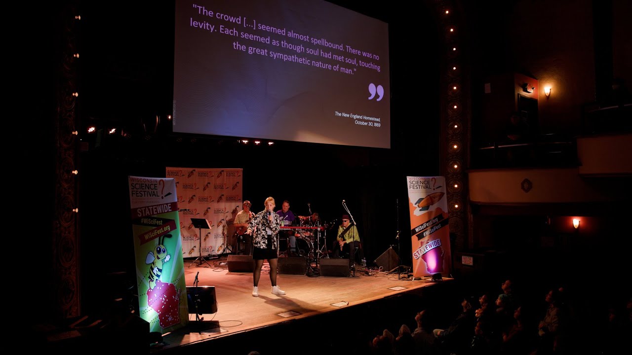 Haley Briel reveals a GIANT hoax at the Why Sci Variety Show