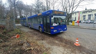 Mitfahrt in einem MB O'405 GN² der RVG im SEV Hasselbrook - BF- Wandsbek