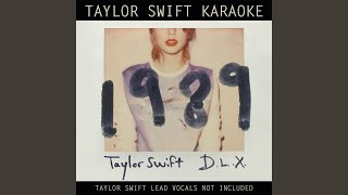 Video thumbnail of "Taylor Swift - This Love (Karaoke Version)"