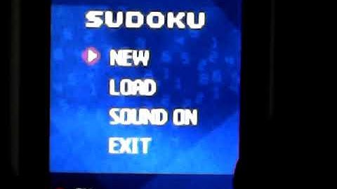SAMSUNG SUDOKU GAME LEVEL-2