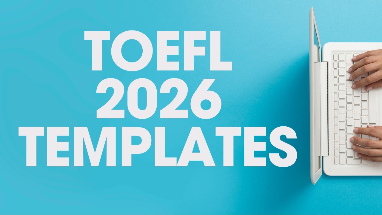 Шаблоны для письменной части экзамена TOEFL 2026 — написание электронного письма и материала для ...