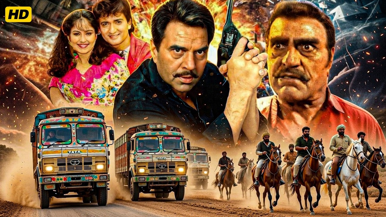 Dharmendra और Amrish Puri की धमाकेदार फुल एक्शन ब्लॉकबस्टर मूवी | Maha Shaktishaali | Action Movie