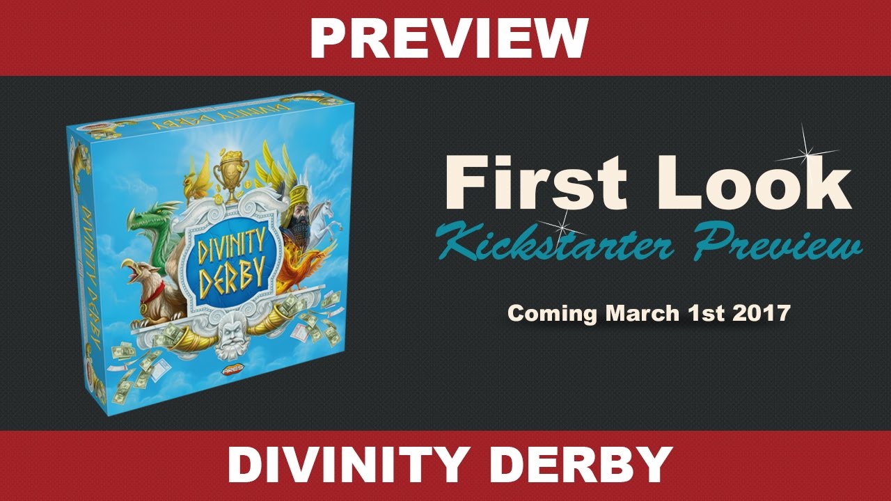 Divinity Derby by Ares Games - Setup and Gameplay
