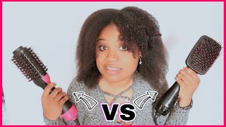 Which Revlon Dryer Is Better For 4C Hair? Revlon One-Step Dryer On Natural Hair