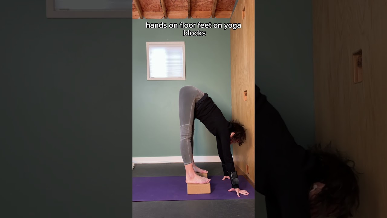 How to forward bend    
