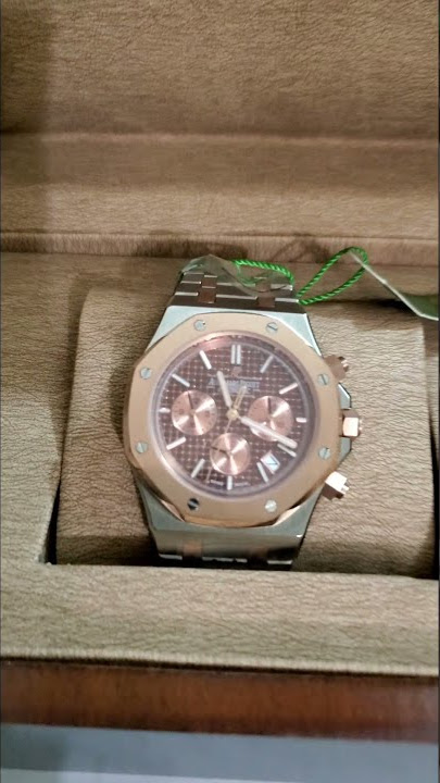 Audemars piguet Chronograph Raplica Unboxing | Dual Tone Watch AP | Dhaka | Bangladesh
