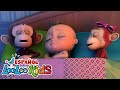 Diez en la Cama +Bebé Tiburón Canciones Infantiles - Música Para Niños - LooLoo Canciones para Bebés