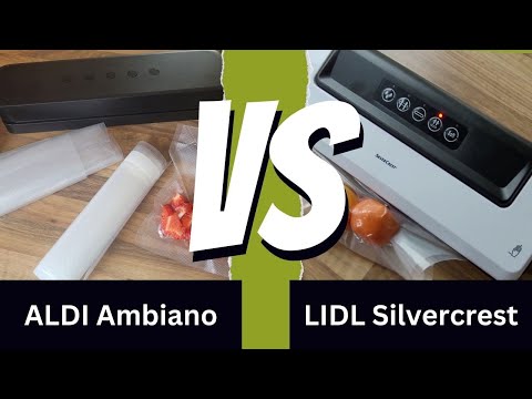 ALDI Ambiano vacuum sealer vs. LIDL Silvercrest vacuum sealer - the ultimate comparison