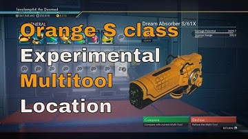 Orange S class Experimental Multitool Location with Bubble Decals Found by lavalamp64. No Man