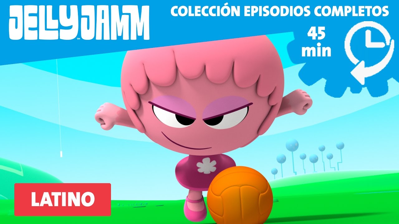 Caricaturas Infantiles. 45 min de Jelly Jamm (EP 53 - 56) Episodios completos en latino