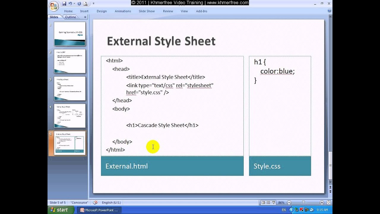 CSS Tutorial: What is CSS ? - YouTube