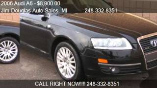 2006 Audi A6 3.2 quattro for sale in Pontiac, MI 48340 at Ji