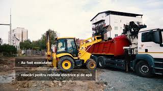 VIDEO Lucrările de modernizare a drumului dintre Sibiu şi Cisnădie au ajuns la 60 la suta 1 video