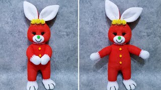 Sock Toy Cute Bunny/Very Easy to Make