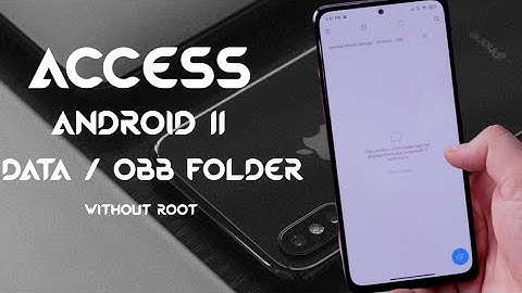 ACCESS Android / obb /data files in a Android 11 | solved in a minute | share maps of bgmi and pubg