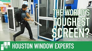A Security Screen Like You've Never Seen | Houston Window Experts
