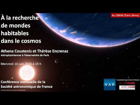 Conférence "A la recherche de mondes habitables dans le cosmos"