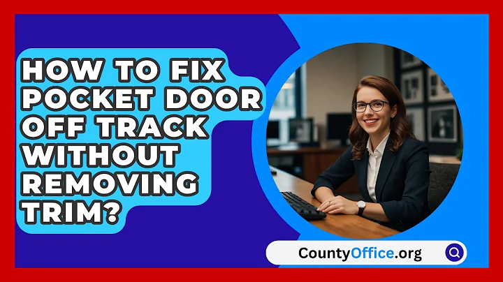 How To Fix Pocket Door Off Track Without Removing Trim? - CountyOffice.org