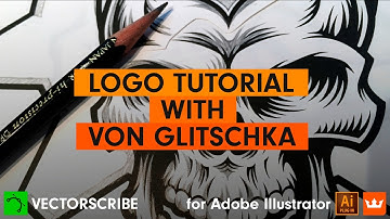 Illustrator Logo Tutorial: Von Glitschka. Why use the VectorScribe v3 plugin fro Illustrator?