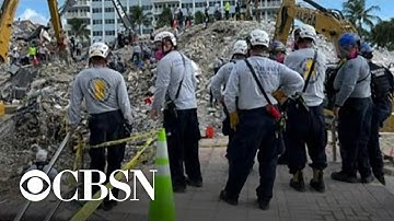 New Jersey Task Force 1 assists in Surfside condo collapse recovery effort