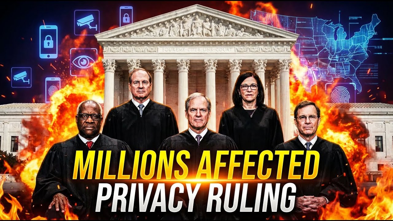 SCOTUS STUNS AMERICA: Supreme Court Takes Up Digital Privacy Case That Affects MILLIONS
