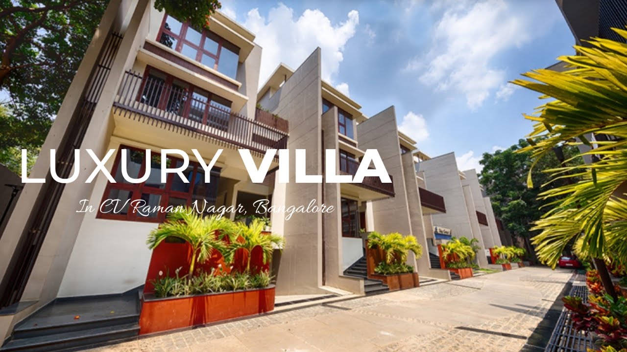 Luxurious 5BHK Villa for Rent at CV Raman Nagar, Bangalore Fully