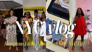 NYC Summer Vlog: Hamptons Trip, Nordstrom Sale, Central Park & Chic City Days