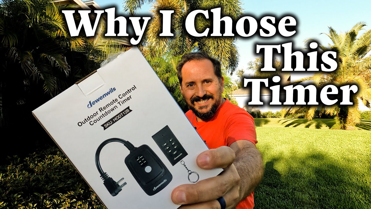 Transform Your Backyard with DEWENWILS Light Sensor Timer! 🌟 Ultimate  Review & Setup Guide 