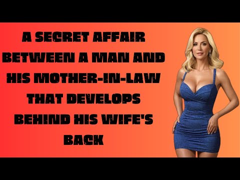 An affair with my mother-in-law behind my wife's back. Сheating,cheating wife.