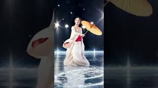 Hailuo AI 動画 氷上の美少女#shorts