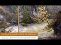 GLACIAL RUNOFF IN THE GREEN RIVER plein air oil painting with Jon Bradham