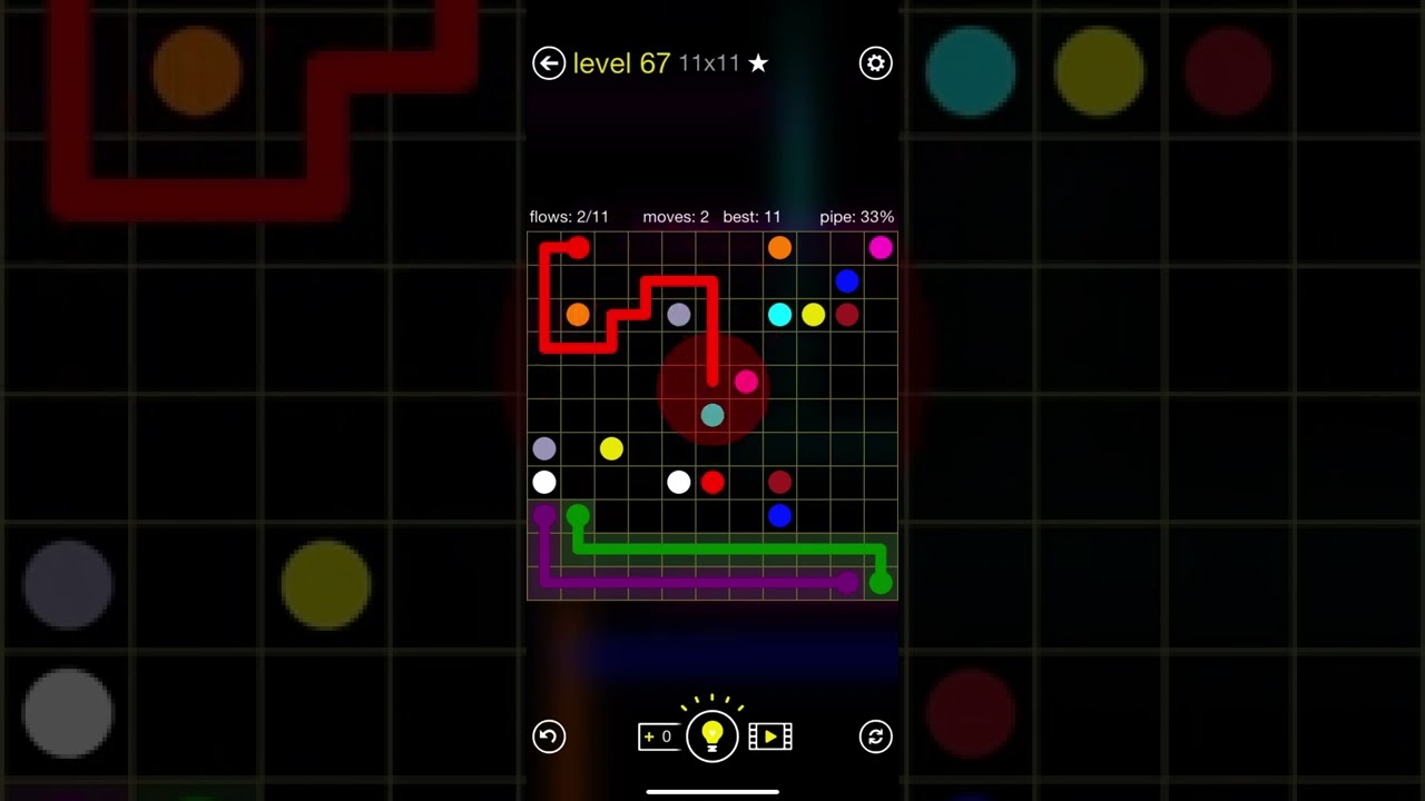 [Flow Free] Hard Manias 11x11 Mania Level 67