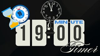 19-Minute Timer Countdown – Boost Focus & Productivity | #pomodorotimer  | #studytimer #worktimer