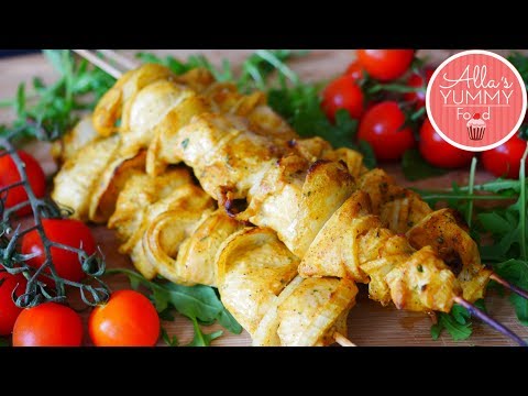 how-to-make-chicken-shashlik-|-shashlik-recipe-|-latvian-recipes